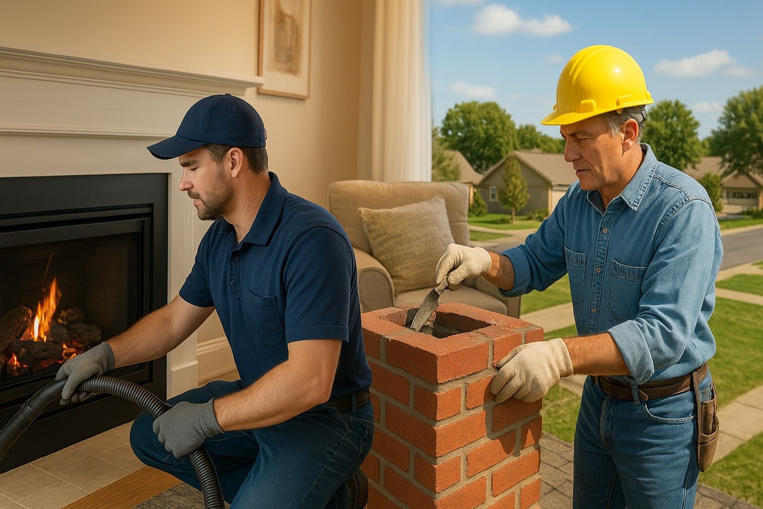Why Gas Fireplace Cleaning Tulsa & Chimney Repair Are Important